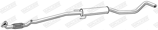 Silenciador WALKER 22370