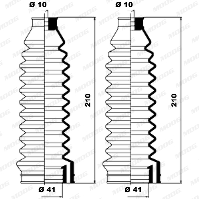 Fuelle de direccion MOOG K150094