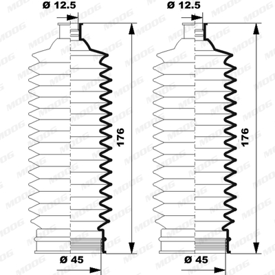 Fuelle de direccion MOOG K150251