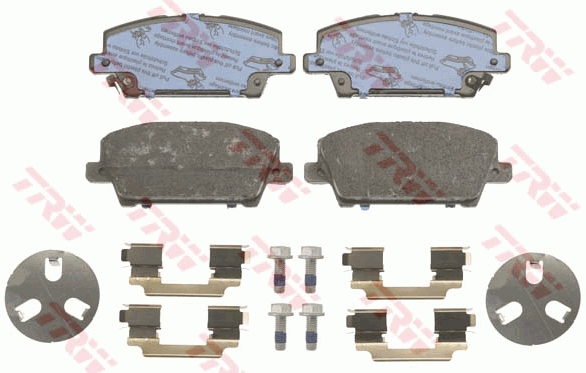 Juego de 4 pastillas de frenos TRW GDB3407