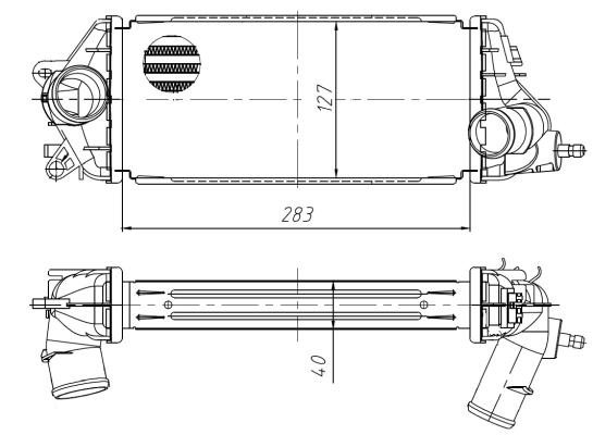 Intercooler NRF 309032