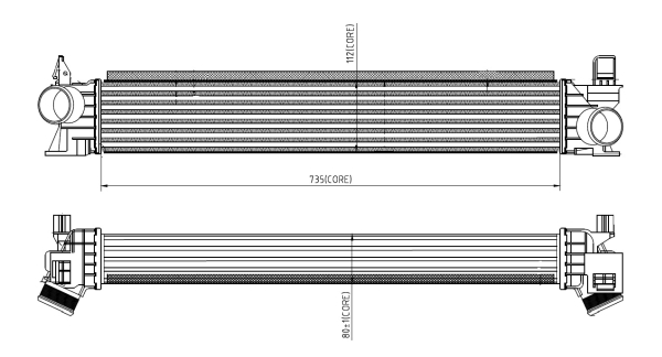 Intercooler NRF 309033