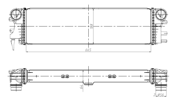 Intercooler NRF 309037