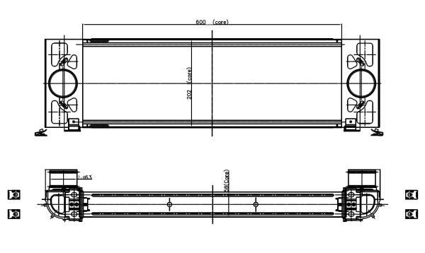 Intercooler NRF 309039