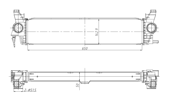 Intercooler NRF 309383