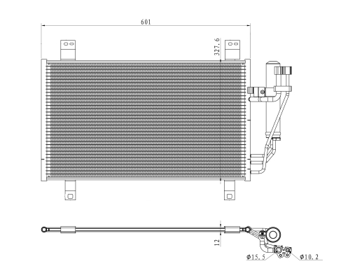 Condensador NRF 350361