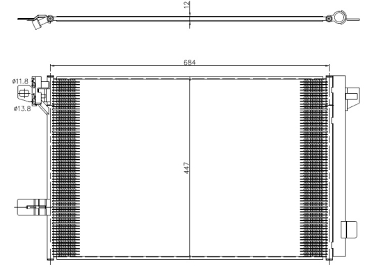 Condensador NRF 350369