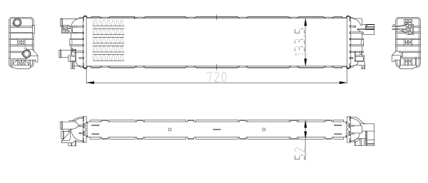 Radiador NRF 50037