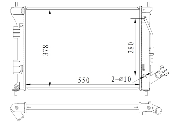 Radiador NRF 59292