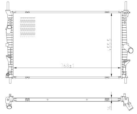 Radiador NRF 59293