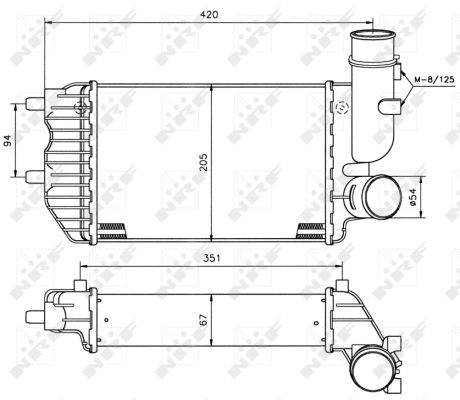 Intercooler NRF 30066A