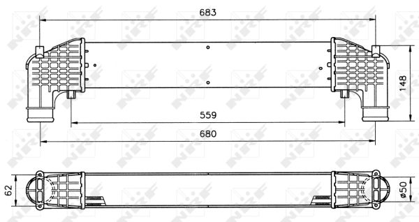 Intercooler NRF 30108A