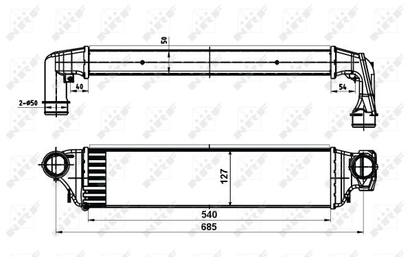 Intercooler NRF 30119A