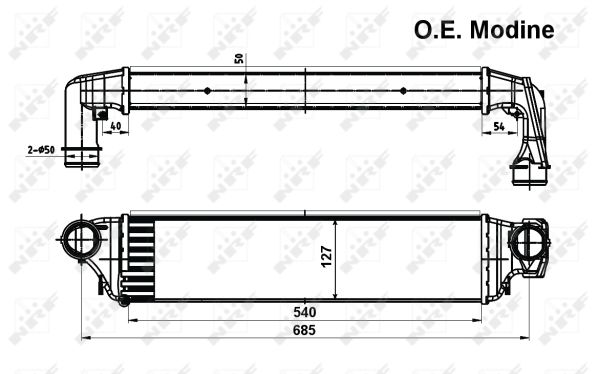 Intercooler NRF 30119