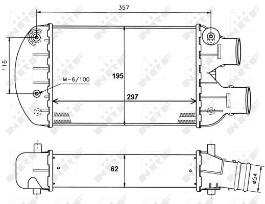 Intercooler NRF 30122A