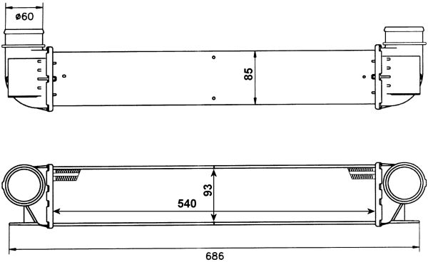 Intercooler NRF 30129A