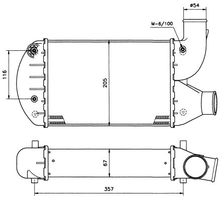 Intercooler NRF 30134