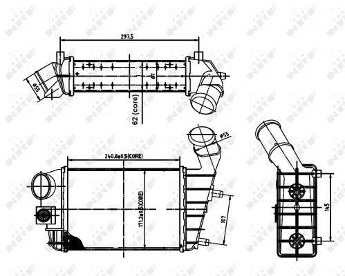 Intercooler NRF 30142A