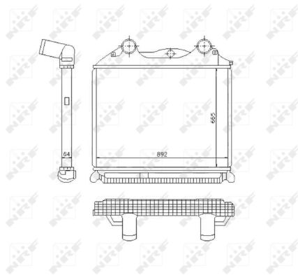 Intercooler NRF 30204