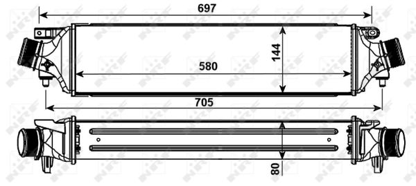 Intercooler NRF 30235