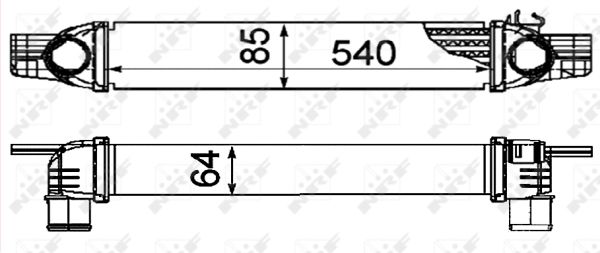 Intercooler NRF 30254