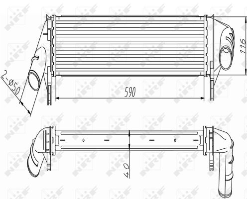 Intercooler NRF 30255