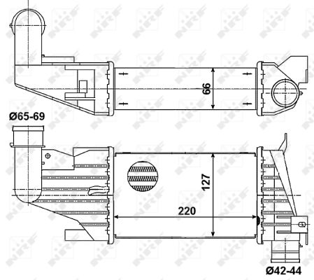 Intercooler NRF 30258