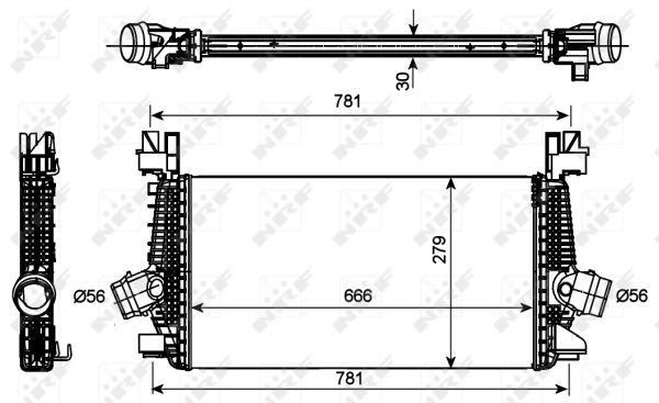 Intercooler NRF 30270