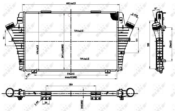 Intercooler NRF 30279