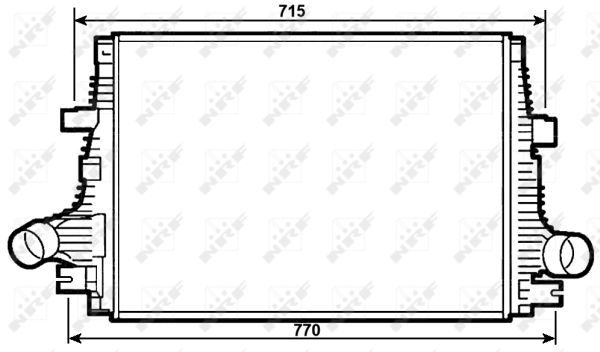 Intercooler NRF 30284