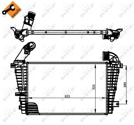 Intercooler NRF 30302