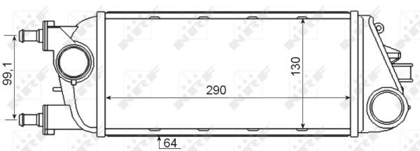 Intercooler NRF 30348