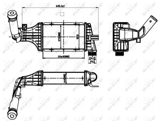 Intercooler NRF 30428