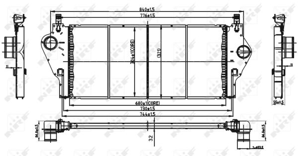 Intercooler NRF 30432