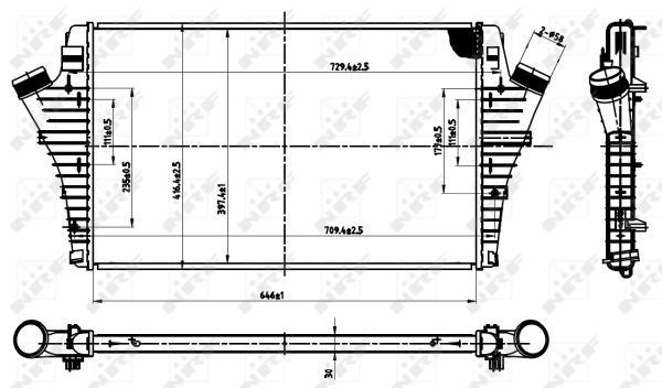 Intercooler NRF 30475