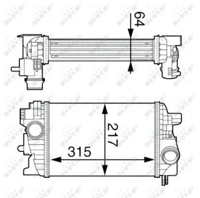 Intercooler NRF 30534