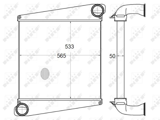 Intercooler NRF 30555