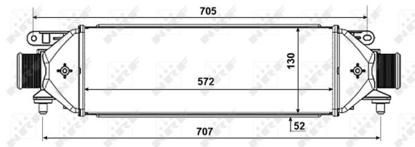 Intercooler NRF 30752