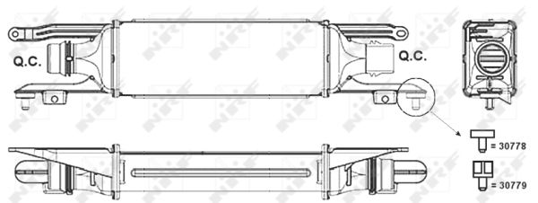 Intercooler NRF 30778