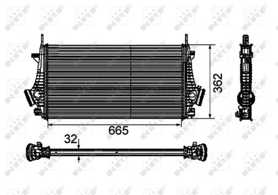 Intercooler NRF 30796