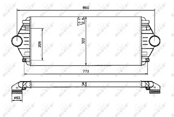 Intercooler NRF 30803