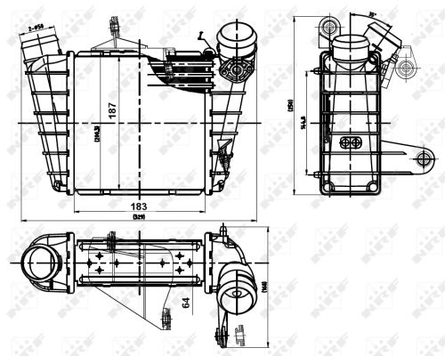 Intercooler NRF 30842