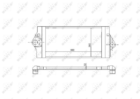 Intercooler NRF 30893