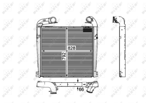 Intercooler NRF 30898