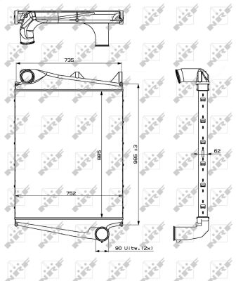 Intercooler NRF 309003