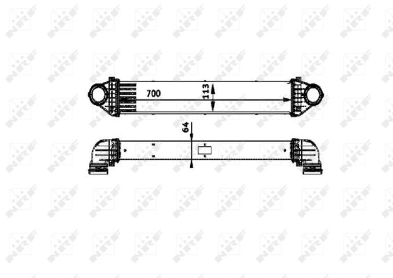 Intercooler NRF 30900