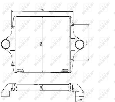 Intercooler NRF 309015