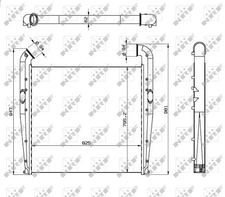 Intercooler NRF 309018