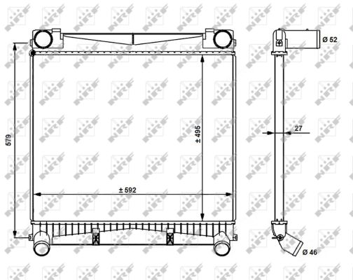 Intercooler NRF 30911