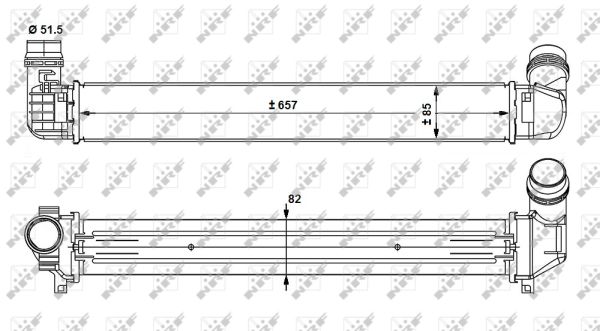 Intercooler NRF 30916